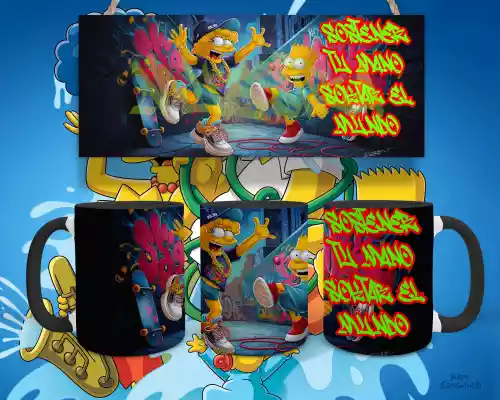 vectores plantilas LOS SIMPSON,CARICATURA,SERIE,